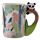 Pandarama Panda geformter Henkel Tasse