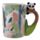 Pandarama Panda geformter Henkel Tasse