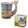 Giraffe mit Savanne geformter Henkel Tasse