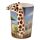 Giraffe mit Savanne geformter Henkel Tasse