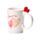 Amore Herzen Figurativer Keramikbecher