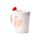 Amore Herzen Figurativer Keramikbecher