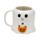 Spooky Süßes oder Saures Keramik-Tasse in Geistform 