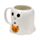 Spooky Süßes oder Saures Keramik-Tasse in Geistform 