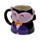 Spooky Keramik-Tasse in Draculaform