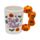 Spooky Trick or Treat Tasse Kürbis mit geformten Henkel