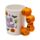 Spooky Trick or Treat Tasse Kürbis mit geformten Henkel