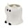 Spooky Keramik-Tasse Katzen-Geistform