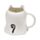 Spooky Keramik-Tasse Katzen-Geistform