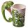 Chameleon geformter Henkel Tasse