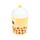 Foodiemals Boba & Matcha Bubble Tea Keramik Salz-& Pfefferstreuer Set