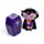 Spooky Dracula Vampir & Sarg Keramik Salz- & Pfefferstreuer Set