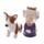 Queen und Corgi Keramik Salz- & Pfefferstreuer Set