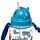Little Tractors Kinder bruchsichere Wasserflasche mit Flip-Strohhalm 450ml