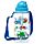 Little Tractors Kinder bruchsichere Wasserflasche mit Flip-Strohhalm 450ml