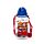 Adoramals London Kinder bruchsichere Wasserflasche mit Flip-Strohhalm 450ml