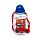 Adoramals London Kinder bruchsichere Wasserflasche mit Flip-Strohhalm 450ml