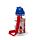 Adoramals London Kinder bruchsichere Wasserflasche mit Flip-Strohhalm 450ml