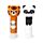 Adoramals Wild Wildtiere Tiger & Panda Klebestift