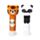 Adoramals Wild Wildtiere Tiger & Panda Klebestift