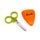 Foodiemals Cecil the Carrot Karotte Kinderschere in Halter
