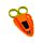 Foodiemals Cecil the Carrot Karotte Kinderschere in Halter