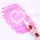 Foodiemals Fruit Obst Ausradierbarer Textmarker mit duftender Tinte 6er-Set