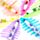 Foodiemals Fruit Obst Ausradierbarer Textmarker mit duftender Tinte 6er-Set
