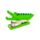 Inkredible Figurativer Krokodil Mini-Hefter Tacker