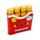 Foodiemals French Fries Pommes-förmiges Radiergummi 4er-Set