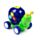 Press & Go Fröhliche Schnecke Action-Spielzeug
