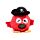 Queasy Squeezies Jolly Rogers Piraten Plüsch Quetschspielzeug