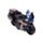 Push/Pull Motorrad Action-Spielzeug mit Reibungsantrieb 