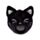 Queasy Squeezies Lucky the Black Cat Schwarze Katze Magischer Wahrsager Plüsch-Quetschspielzeug