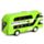 Diecast Zurückziehen Bus Spielzeugauto
