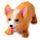 Corgi Hund dehnbares Spielzeug