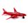 Sky Team Jet Push/Pull Licht und Ton Action-Spielzeug