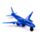 Sky Team Jet Push/Pull Licht und Ton Action-Spielzeug