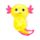 Quetschbares Glitzer Axolotl Anti-Stress-Spielzeug
