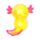 Quetschbares Glitzer Axolotl Anti-Stress-Spielzeug