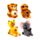 Queasy Squeezies Adoramals Zoo Mix #2 Plüsch Quetschtiere