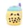 Queasy Squeezies Foodiemals Bubble Tea Plüsch Quetschtiere