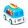 Cartoon Food Truck Push/Pull Action Spielzeug