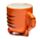 Adoramals Tiger Umgedrehter Becher  