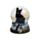 Schwarze Katze Schneekugel