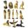 Ägyptische Pyramiden Sammlerfiguren