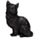 Schwarze Katze Sammlerfiguren