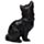 Schwarze Katze Sammlerfiguren