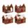 Gingerbread Lane Bakery Weihnachten DIY Katzenspielhaus 