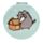 Pusheen the Cat Katze Weihnachten Taschenspiegel